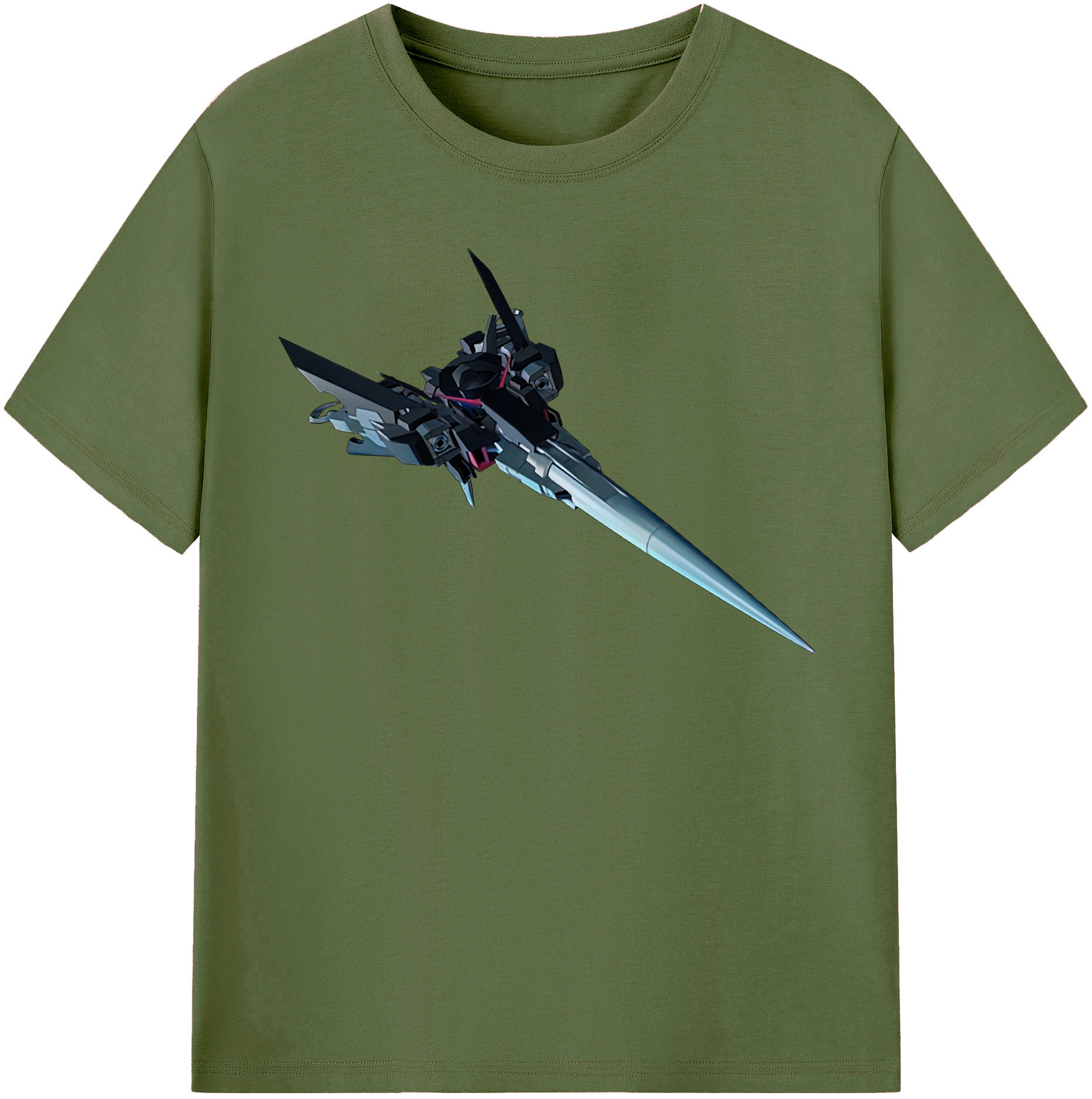 （画像用） 機動戦士ガンダム Mobile Suit Gundam 綿100％半袖Tシャツ（フロントプリント）